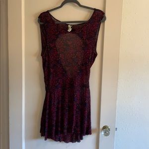 Free People open back tunic/dress. Sz L